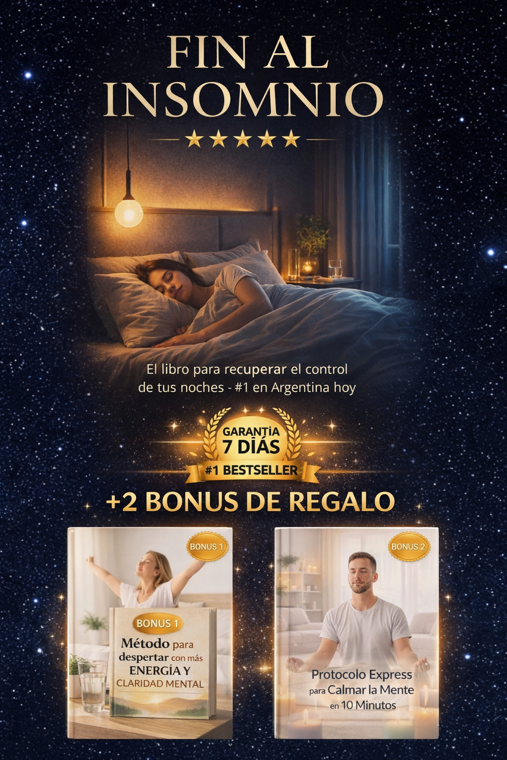 DORMÍ EN MINUTOS Y RECUPERÁ TU DESCANSO